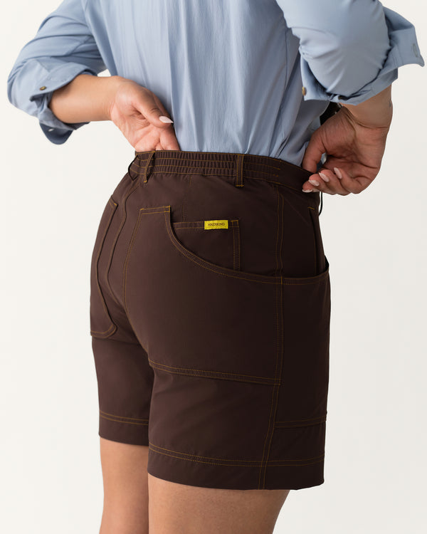 8 Pocket Shorts - Garnet