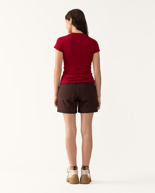 Ribbed Merino T-Shirt - Rowan