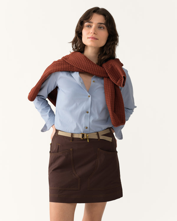 8 Pocket Skort - Garnet