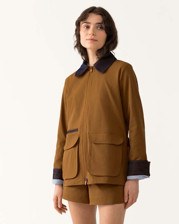 Front Field Jacket  - Madrone