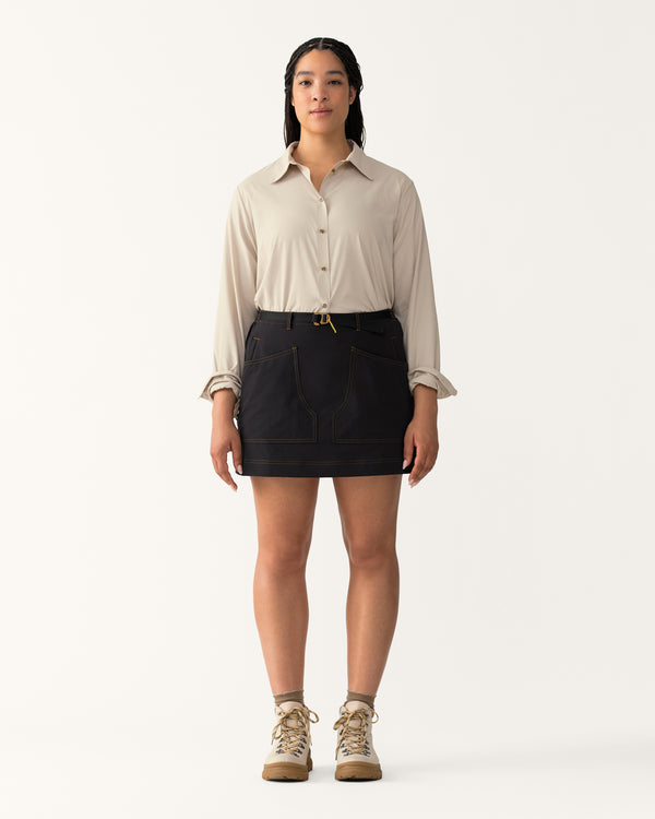 8 Pocket Skort - Basalt