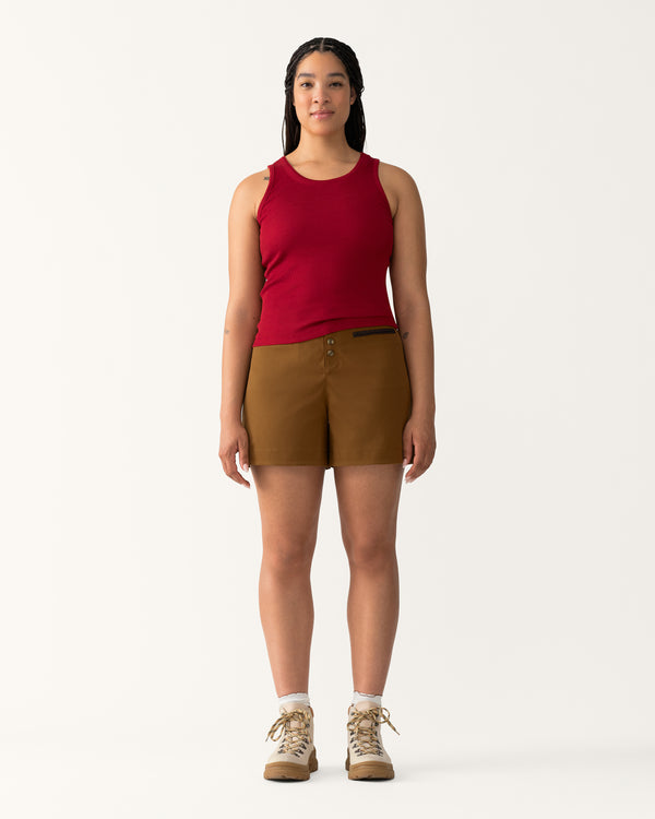 Ribbed Merino Tank - Rowan
