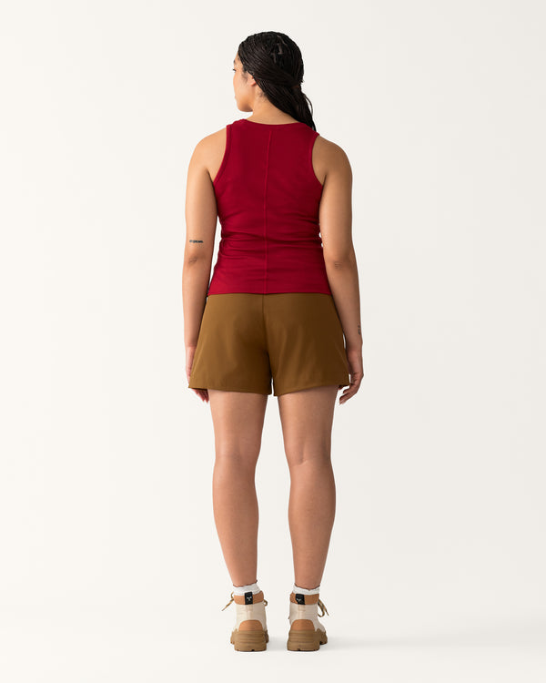 Ribbed Merino Tank - Rowan