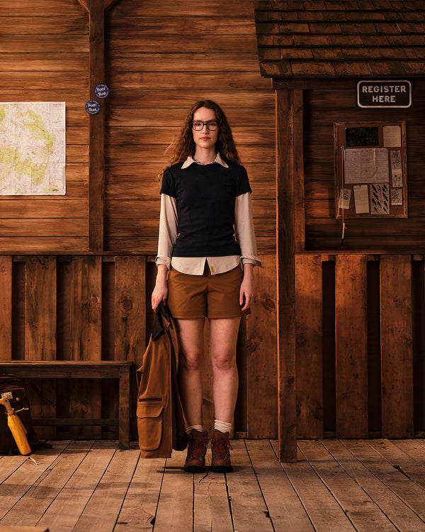Front Field Shorts  - Madrone