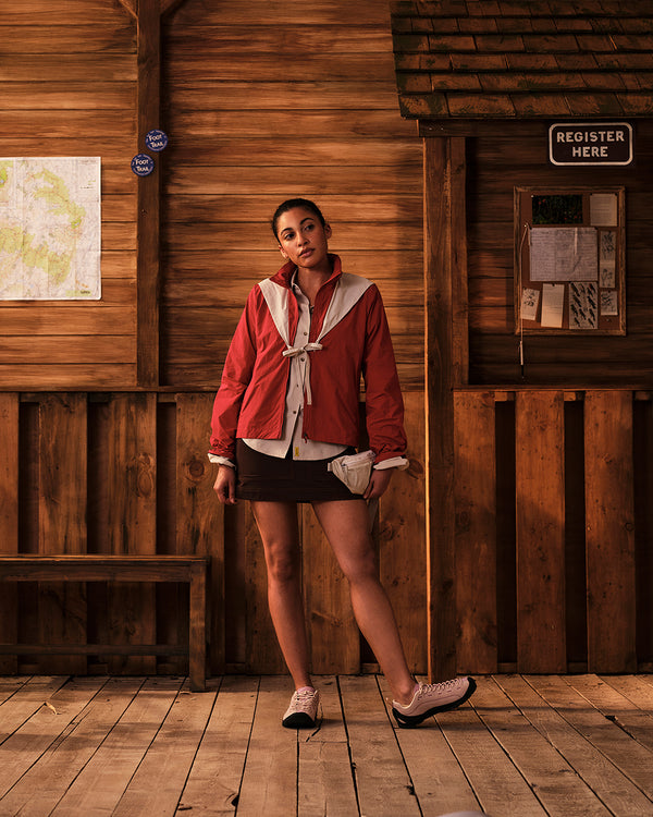 Packable Windbreaker - Rowan/Dolomite