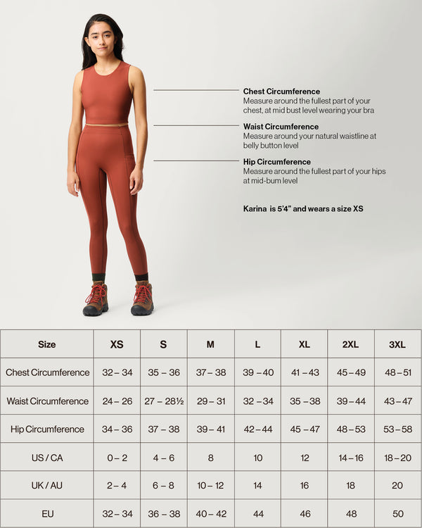 Performance Legging 01 - Fit to Function Hiking Leggings