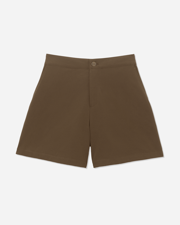 High waisted top hiking shorts